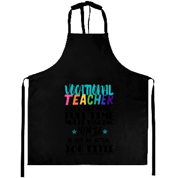 Discover Vocational Teacher Only Because Full Time Multi Aprons