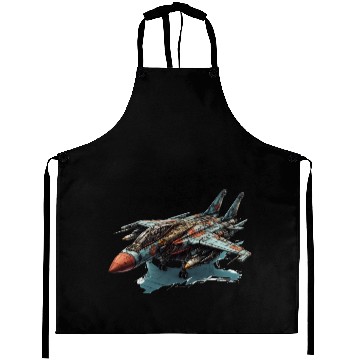 Discover FIghter jet Aprons