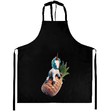 Discover Pineapple unicorn - tropical unicorn Aprons