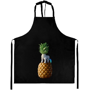 Discover Pineapple unicorn - tropical unicorn Aprons