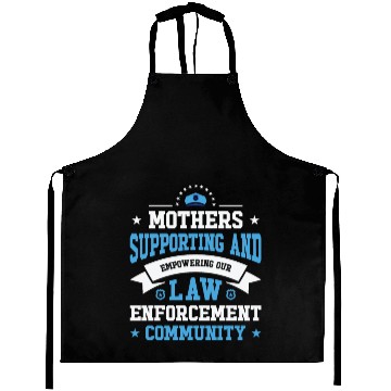 Discover Police Mothers Day Cop Officer Law Enforcement Aprons