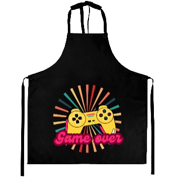 Discover Retro games painting Aprons