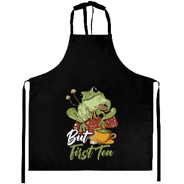 Discover Cottagecore Mushroom Aesthetic Nature Conservation Aprons