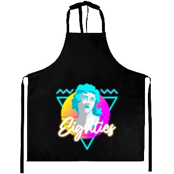 Discover Retro Disco Nostalgia Neon Aprons