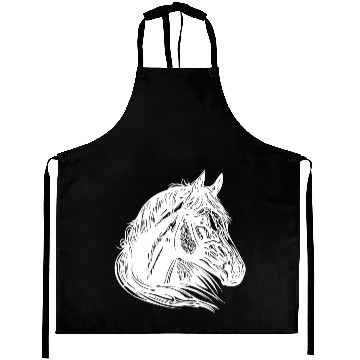 Discover Mares Horse Portrait With Beautiful Mane Aprons