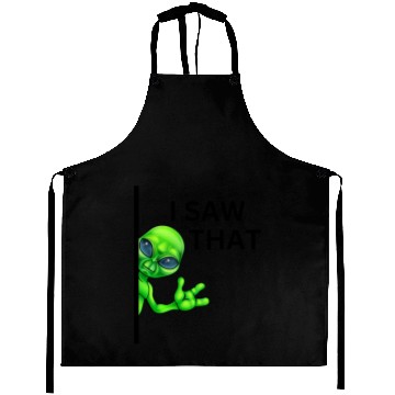 Discover I saw that Alien UFO Aprons