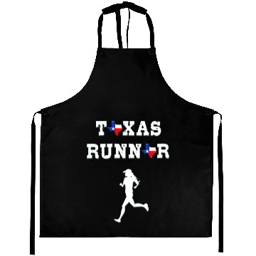 Discover Texas Running Novelty I Love Texas Aprons