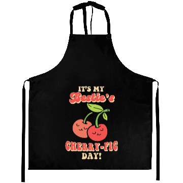 Discover Cherry Birthday Greeting Fruit Lover Bestfriend Aprons