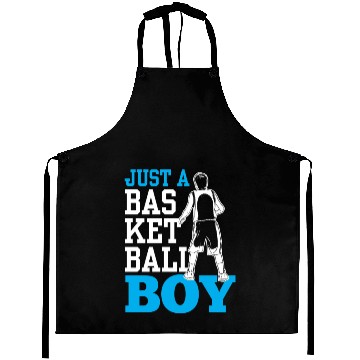 Discover Just A Basketball Boy Player Team Coach Match Aprons