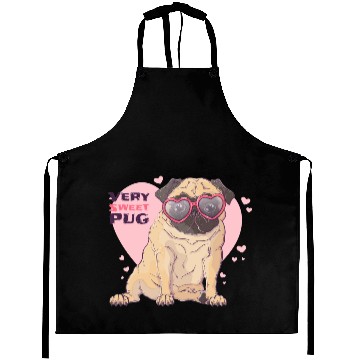 Discover Very Sweet Pug Aprons