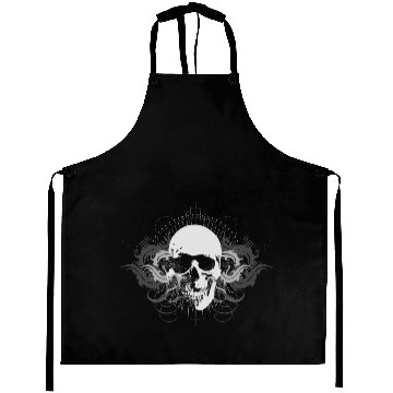 Discover skull gothic with ornaments Aprons