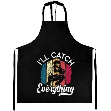 Discover Baseball Lover Baseball Player Baseball Catcher Aprons