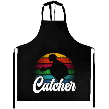 Discover Baseball Lover Baseball Player Baseball Catcher Aprons