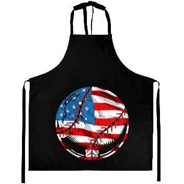 Discover Baseball Lover Baseball Player Baseball Coach USA Aprons