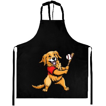 Discover Baseball Dog Baseball Player Baseball Coach Aprons