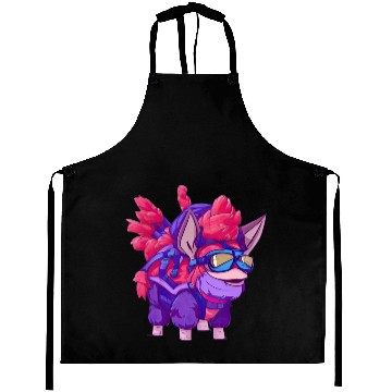 Discover Neon Llama Aprons