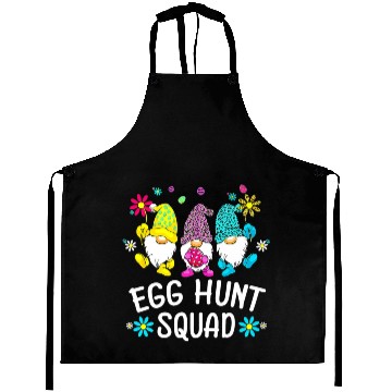 Discover Cute Gnomes Easter Egg Hunt Squad Gnomes Easter Aprons