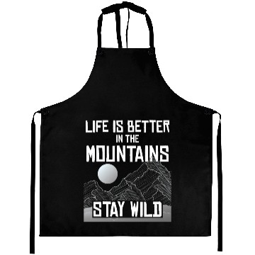 Discover Hiking, mountaineering - life in the mountains Aprons
