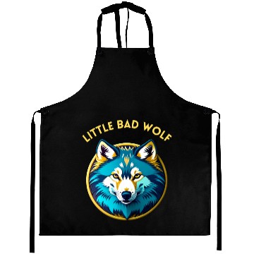 Discover Little Bad Wolf Graphic Aprons