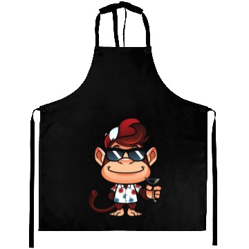 Discover Modern Monkey Aprons