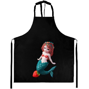 Discover Strawberry mermaid Aprons