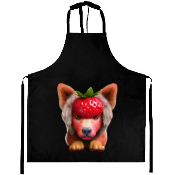 Discover Strawberry dog dog Aprons