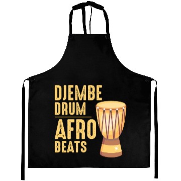 Discover Djembe Player Drummer Music Drum Musician Aprons