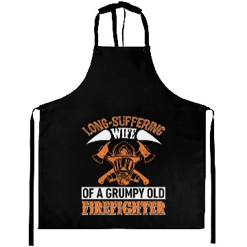 Discover Grumpy Old Firefighter's Wife Aprons