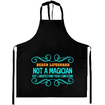 Discover BEACH LIFEGUARD not magican Aprons