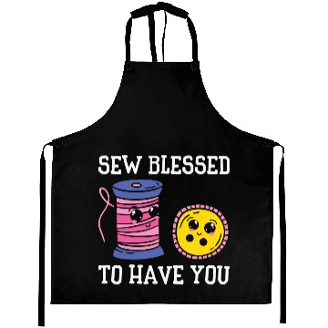 Discover Button Thread Sibling Goals Big Brother Sister Pun Aprons