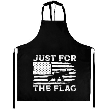 Discover Soldier just for flag military army veteran Aprons