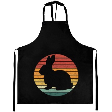 Discover Bunny Lover - Vintage Sunset Bunny Aprons