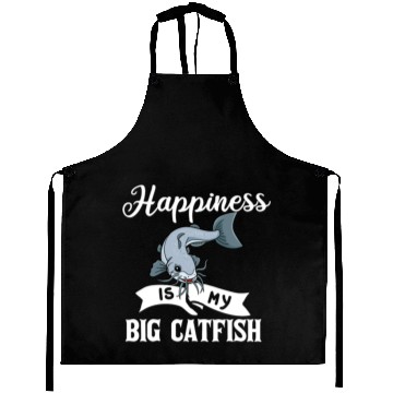 Discover Catfish Fishing Gift Flathead Catfishing nostalgia Aprons