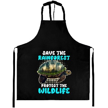 Discover Save the Rain Forest Wildlife protected species Aprons