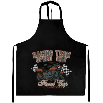 Discover MOTORCYCLE, RACING TEAM SPEED WAY Aprons