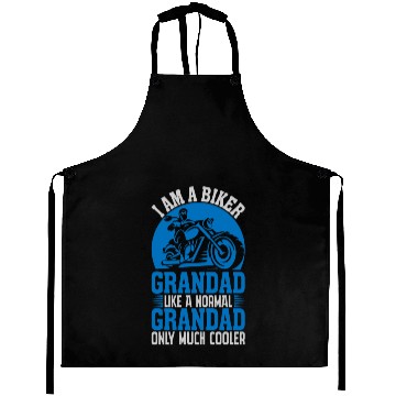 Discover I'M A BIKER GRANDAD LIKE A NORMAL GRANDAD Aprons