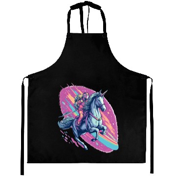 Discover Astronaut on a horse Aprons
