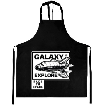 Discover Galaxy Explore Race To Space. Aprons