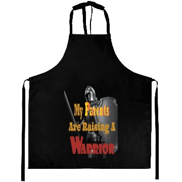 Discover My Parents are raising a warrior Aprons
