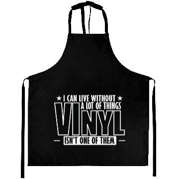 Discover I can't live without Vinyl Record Aprons