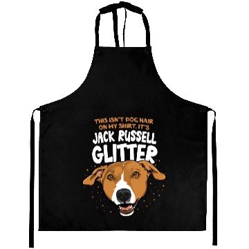 Discover Cute Jack Russell Dog Lover Saying Aprons