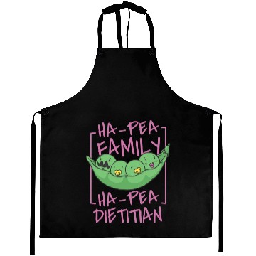 Discover Dietitian Ha Pea Cartoon Aprons