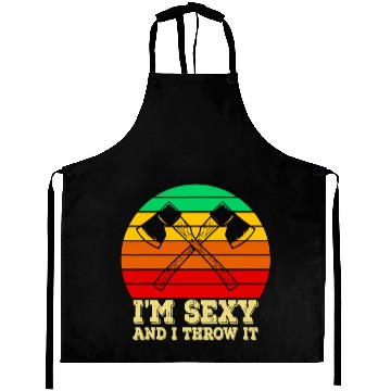Discover Axe Throwing I'm Sexy and I Throw It Ax Throwingax Aprons