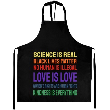Discover Science Is Real Black Lives Matter Aprons