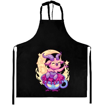 Discover Pastel Goth Kawaii Baphomet Tea Aprons