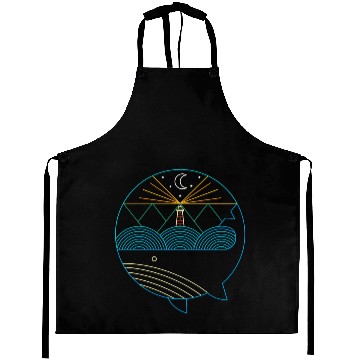 Discover Nature Ocean Minimalist Aprons