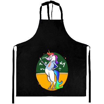 Discover Teacher Day Unicorn Aprons