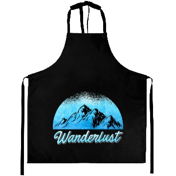Discover Wanderlust Mountaineer Hiker Summit sport Aprons