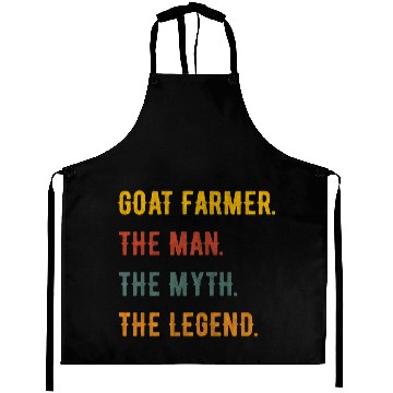 Discover Goat Farmer Man Myth The Legend Aprons