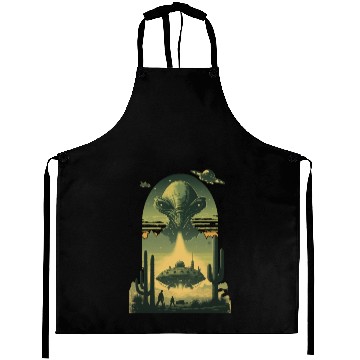 Discover Alien Take Control Aprons